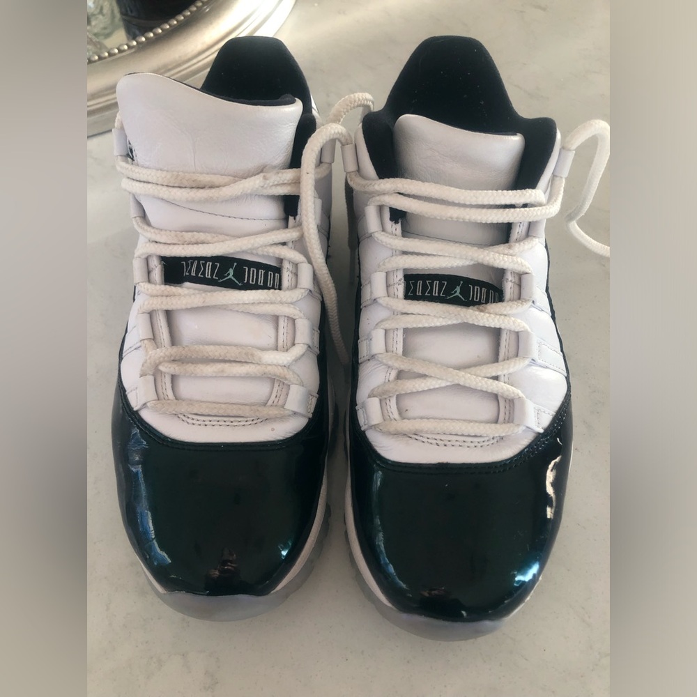 Men's Black and White Jordan Sneakers